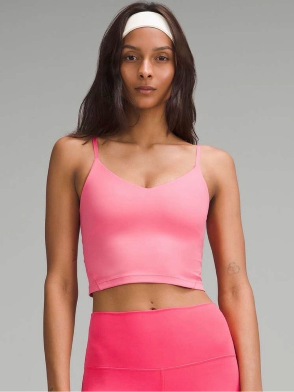 Lululemon Align Cropped Cami Tank in Sakura Pink ( A/B Cup )
